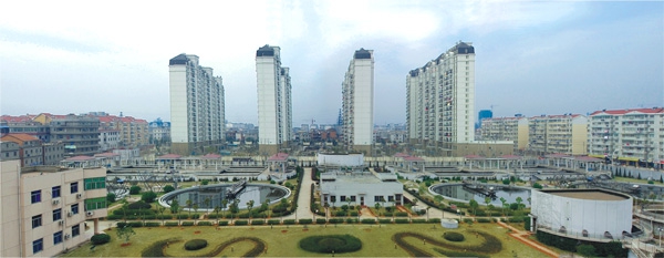 江西最大污水處理廠——南昌朝陽污水處理廠二期工程（省、市優(yōu)良工程，獲滕王閣杯）